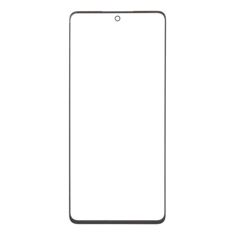 For Samsung Galaxy M53 5G M536 Front Screen Glass Lens + OCA Adhesive Replacement Parts (without Log