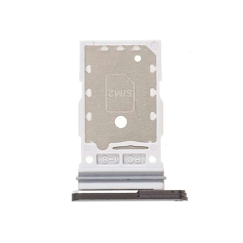 OEM Dual SIM Tray Holder Replacement (without Logo) for Samsung Galaxy S21 FE 5G G990 - Grey
