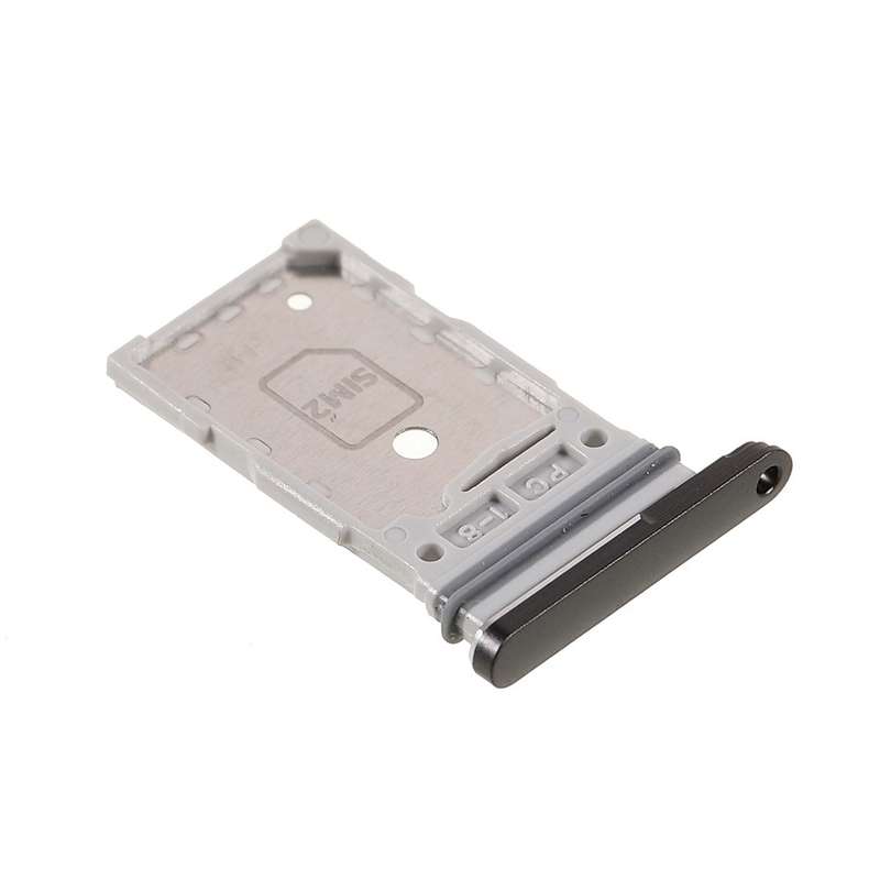 OEM Dual SIM Tray Holder Replacement (without Logo) for Samsung Galaxy S21 FE 5G G990 - Grey