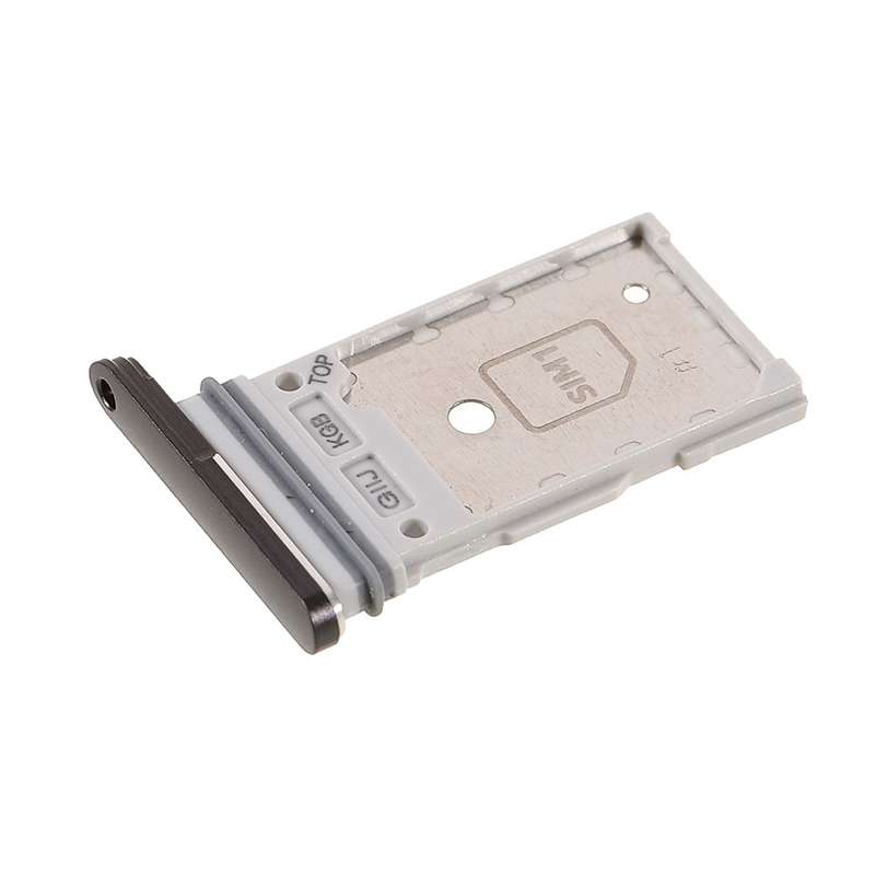 OEM Dual SIM Tray Holder Replacement (without Logo) for Samsung Galaxy S21 FE 5G G990 - Grey