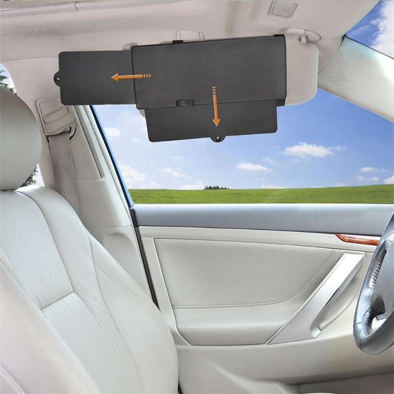 Universal Car Sun Visor Extender Anti-glare Sun Blocker Car Window Sunshade UV Rays Blocker Auto Acc
