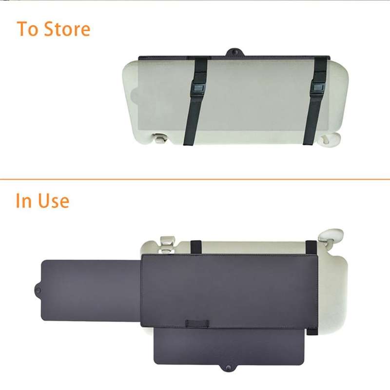 Universal Car Sun Visor Extender Anti-glare Sun Blocker Car Window Sunshade UV Rays Blocker Auto Acc