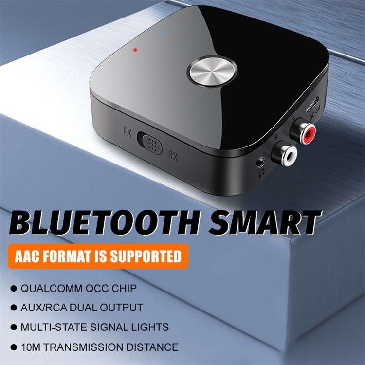 T69 2-in-1 Bluetooth 5.3 APTX Adaptive Receiver Transmitter Wireless Audio Adapter