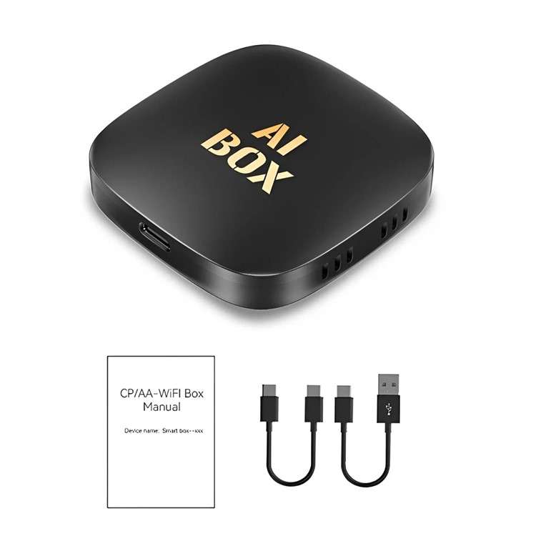 Android 13 2+16G Car AI Box Airplay Wireless Carplay Android Auto Dongle Built-In Netflix / Youtube