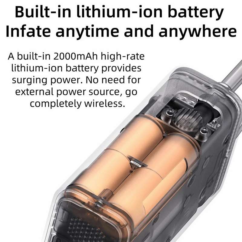 XIAOMI MIJIA MJCQB06QW Portable Car Electric Air Compressor 2 Mini Air Pump 150PSI Inflator with LED