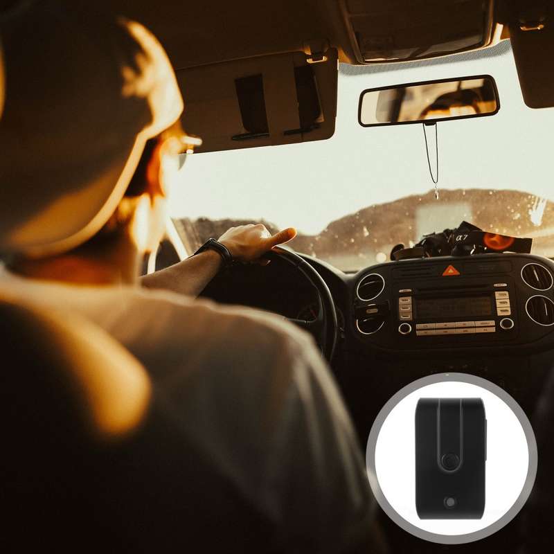 J28 Car Bluetooth 5.0 Audio Receiver Mobile Phone Transmitter Converter USB Dongle with 3.5mm AUX Ad