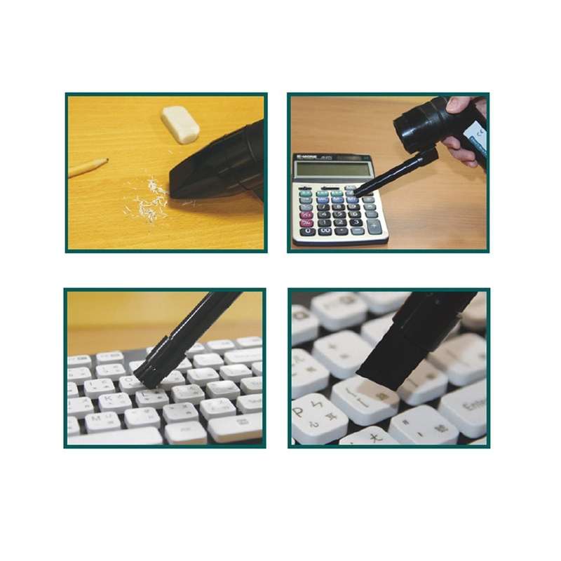 Professional 2-in-1 Portable Mini Vacuum Blowing Cleaner Computer Dust Blower Duster for Laptop Came