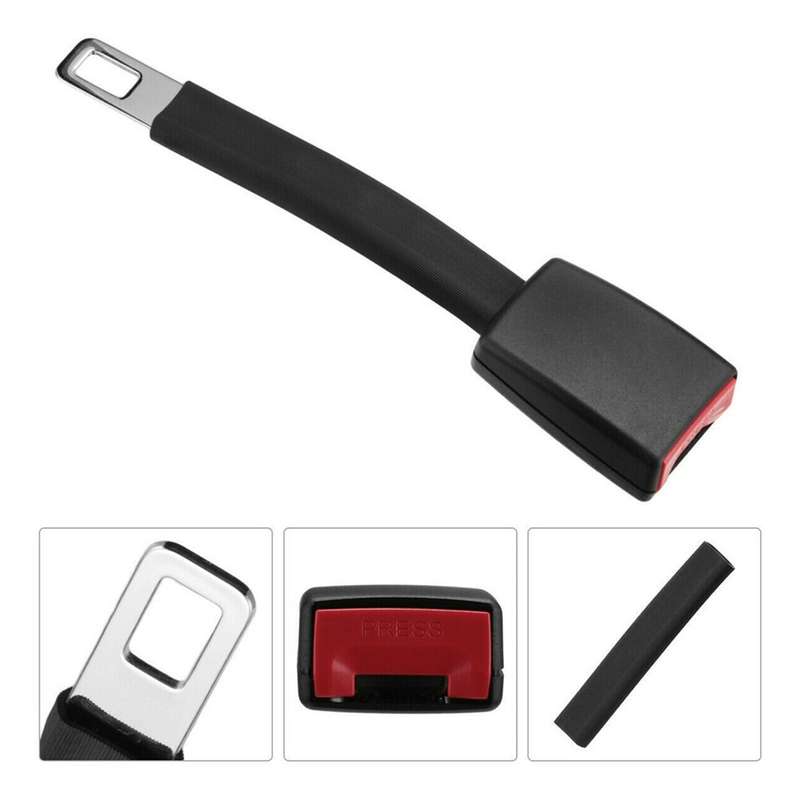 Seat Belt Extender Cars Seatbelt Buckle Extension 25cm Auto Car Seat Belt Clip Extender