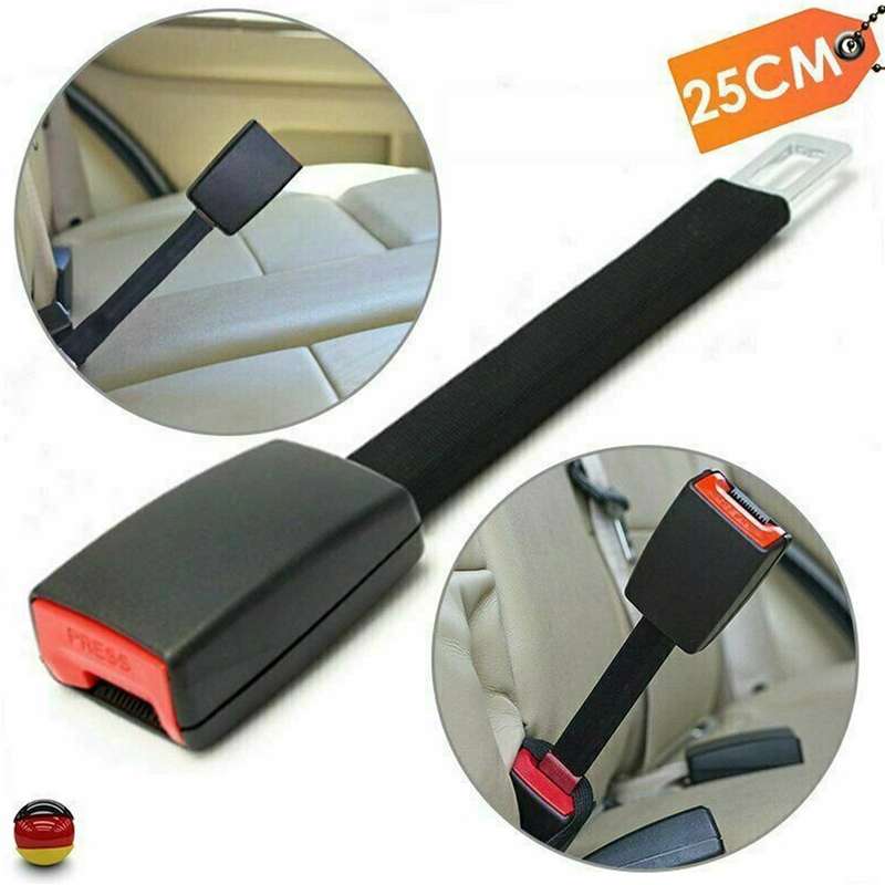 Seat Belt Extender Cars Seatbelt Buckle Extension 25cm Auto Car Seat Belt Clip Extender