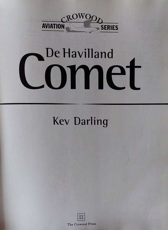 De Havilland Comet - Kev Darling