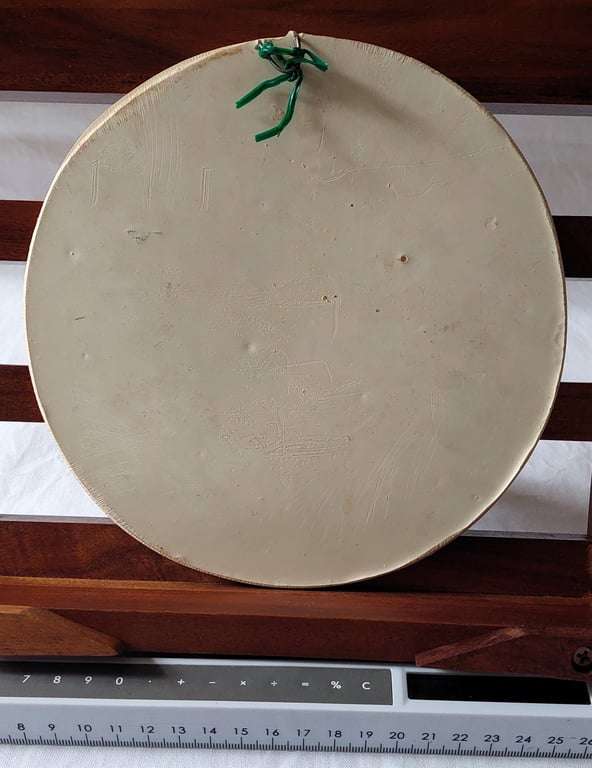 Aztec ceramic Calendar also known as a Sun Stone - wall hanging