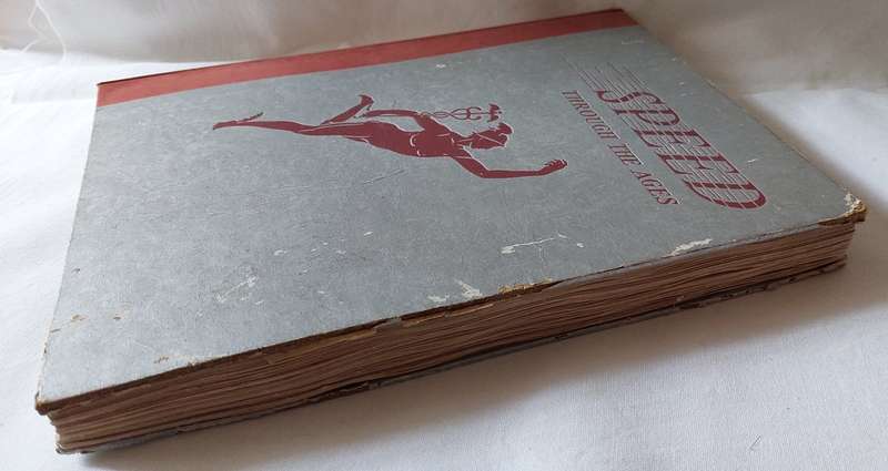 Cigarette card album - Speed through the Ages - Sir Malcolm Campbell