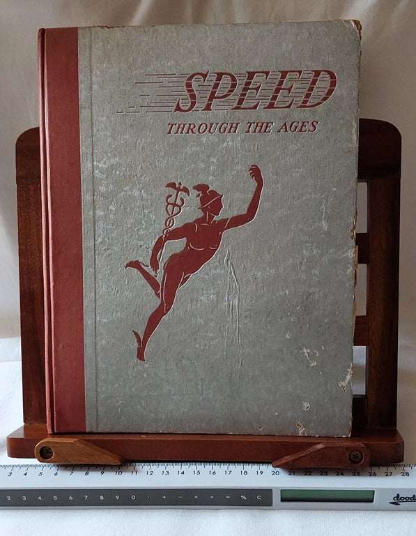 Cigarette card album - Speed through the Ages - Sir Malcolm Campbell