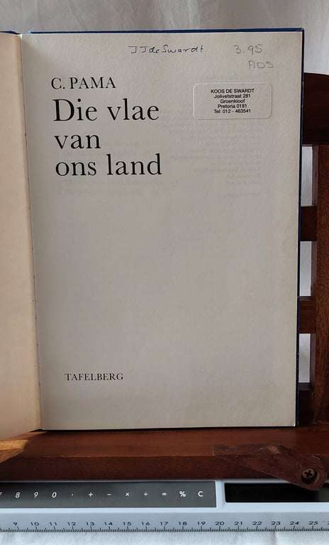 Die Vlae Van Ons Land - C Pama