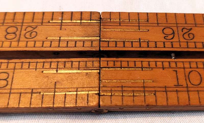 Vintage Rabone / Stanley No. 1377 box wood - 3 Foot folding rule