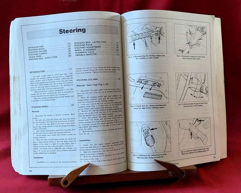 Autodata Volkswagen Beetle Manual 1968 - 1978 -`Simon Cowen & Tony Stuart-Jones