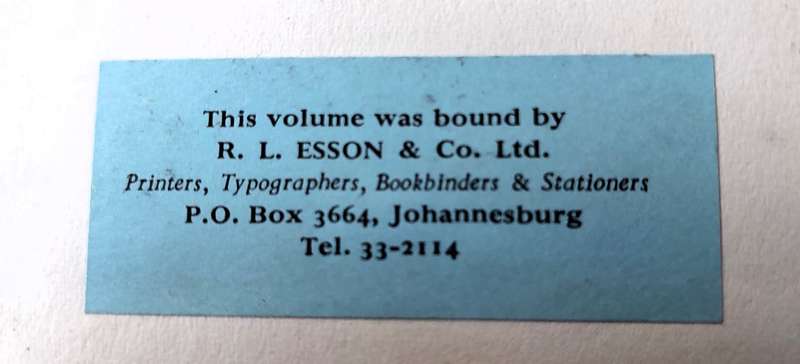Seventy Golden Years - (1886 - 1956) -Johannesburg -Felix Stark