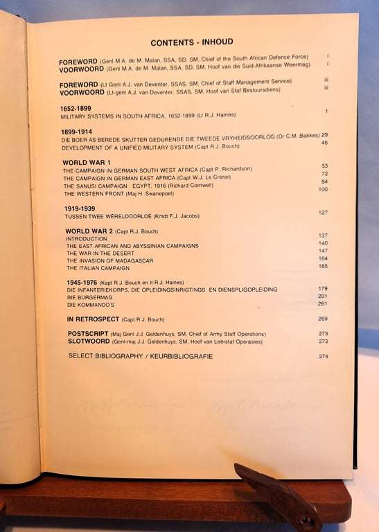 Infantry in South Africa (1652 - 1976) - R J Bouch