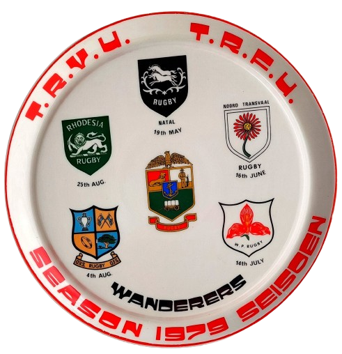 Transvaal Rugby - 1979 Season - Collectors Plate