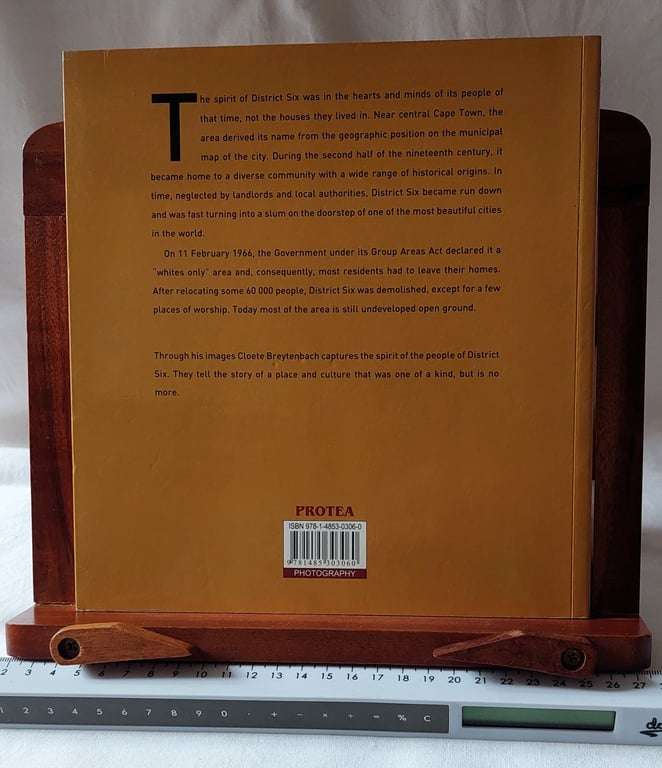 The Spirit  of District Six - ( Signed by the author) - Cloete Breytenbach