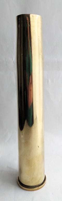 Brass Artillery Shell Casing - 40 mm Mark 4 -1952