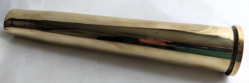 Brass Artillery Shell Casing - 40 mm Mark 4 -1952