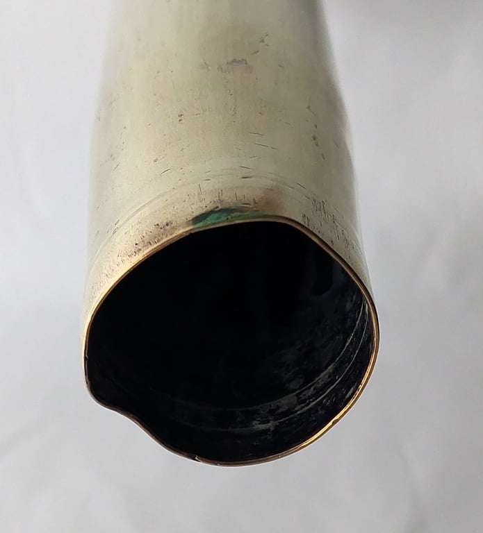 Brass Artillery Shell Casing - 40 mm Mark 4 -1952