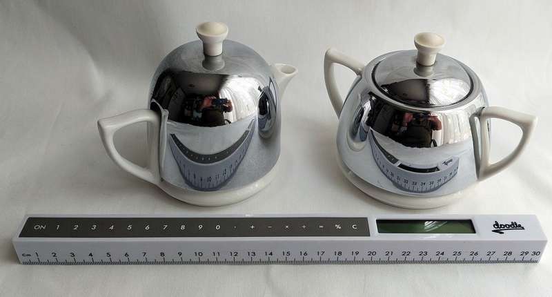 4 Piece - Vintage Porcelain Coffee & Tea Set based on the "Ever Hot" style