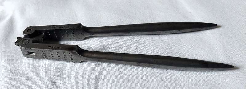 Rare vintage swivel/ reversible nutcracker made by Henry Boker Germany
