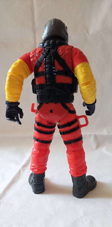 Rescue Force Pilot figurine - Commander Jules Graf - made by Chap Mei Plastic Toys Manufacturing ...