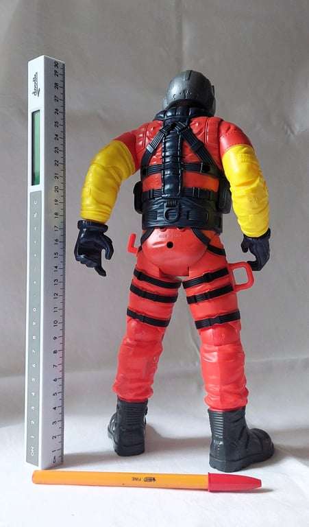 Rescue Force Pilot figurine - Commander Jules Graf - made by Chap Mei Plastic Toys Manufacturing ...
