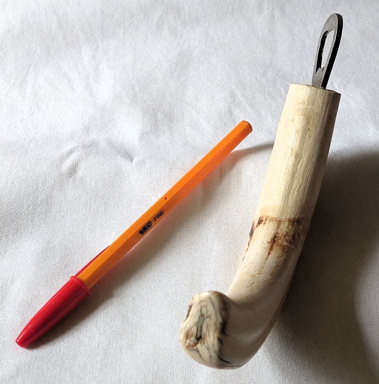 Warthog tusk bottle opener