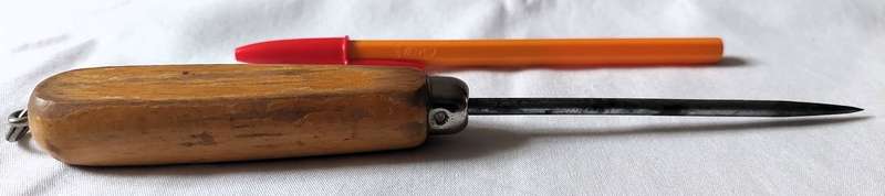 Collectable - Vintage "Coca Cola" wooden handle ice pick