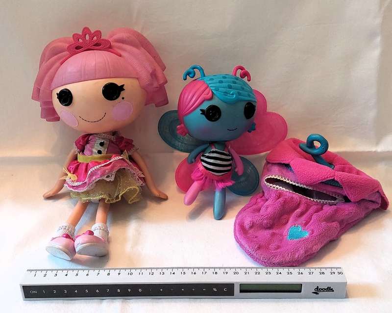 Lalaloopsy Dolls - A lot of 2 Dolls (Jewell Sparkles & Fairy Lilac) by MGA Entertainment