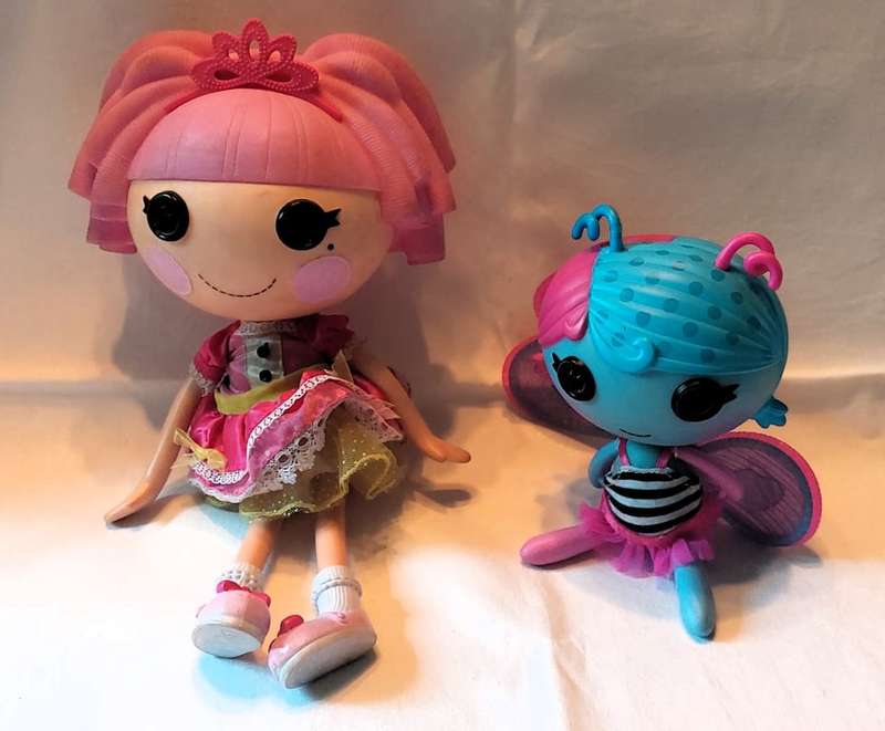 Lalaloopsy Dolls - A lot of 2 Dolls (Jewell Sparkles & Fairy Lilac) by MGA Entertainment