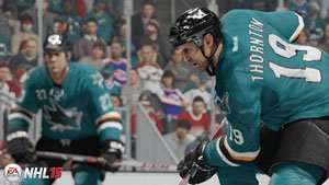 Real-world physics affect every player through every on-ice collision