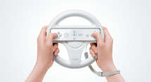 Play with the Wii Wheel or one of a range of other controller options