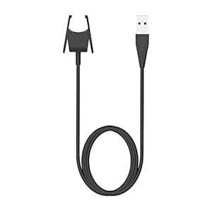 Fitbit Charge 3 Charger Charging Cable Charging Dock Station Cradle Holder Accessory 1m USB Cable Fi