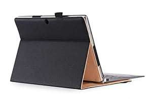 armourdog folio case the Lenovo Miix 320 in black tan lining