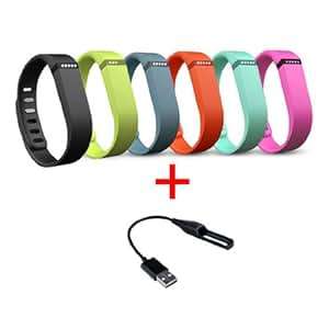 6X Smaller Size Replacement BFitbit Flex Wireless WristbBracelet Clasp/No TrackerC