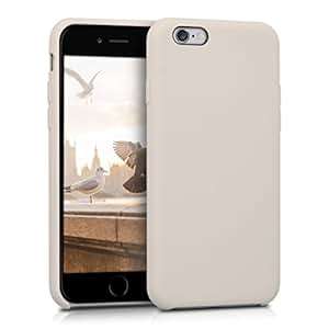 kwmobile silicone cover case for Apple iPhone 6/6S TPU Case with rubber cover Cover in beige