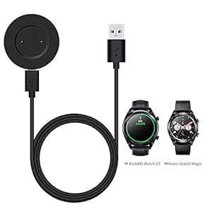 CAheadY Magnetic USB Charging Dock Cradle Charger Cable Huawei Honor Magic/Watch GT Plas (Multi)