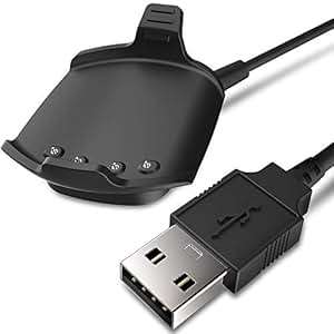 TUSITA Charger Garmin Approach S2 S4 USB Charging Cable 100cm GPS Golf Watch Accessories