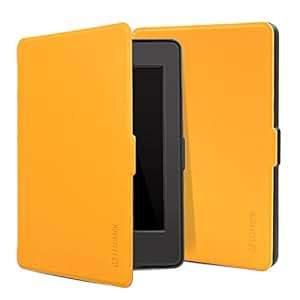 Kindle Paperwhite Case Leafbook Premium Thinnest and Lightest Leather Cover with Auto Wake/Sleep
