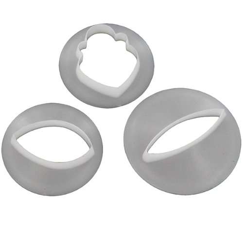 FMM Cutter Cymbidium Orchid Icing Fondant Flower Paste Petal Tool Shape Stencil