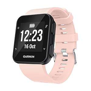 Gosuper Garmin Newest Soft Silicone Sport Replacement Strap Garmin Forerunner 35
