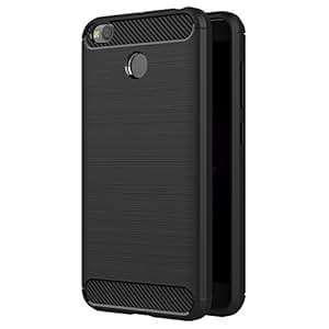 Xiaomi Redmi 4X Case AICEK Black Silicone Cover for Redmi 4X Bumper Covers Xiaomi Redmi 4X Black C