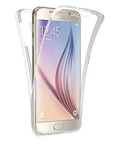 Galaxy S7 Edge Case, Anrui 360 Degree Front and Back Full Protective Shockproof TPU Cases Silicone