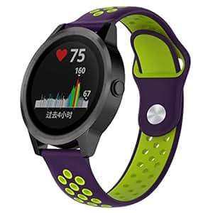 Liqiqi Garmin vivoactive 3 Strap Replacement Soft Silicone Watch Strap Waterproof Sport Wristban