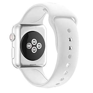 Watch Strap Apple Watch Series 4 Colorful TM Hot Sales! U (Apple Watch Series 4 40mm)(White)